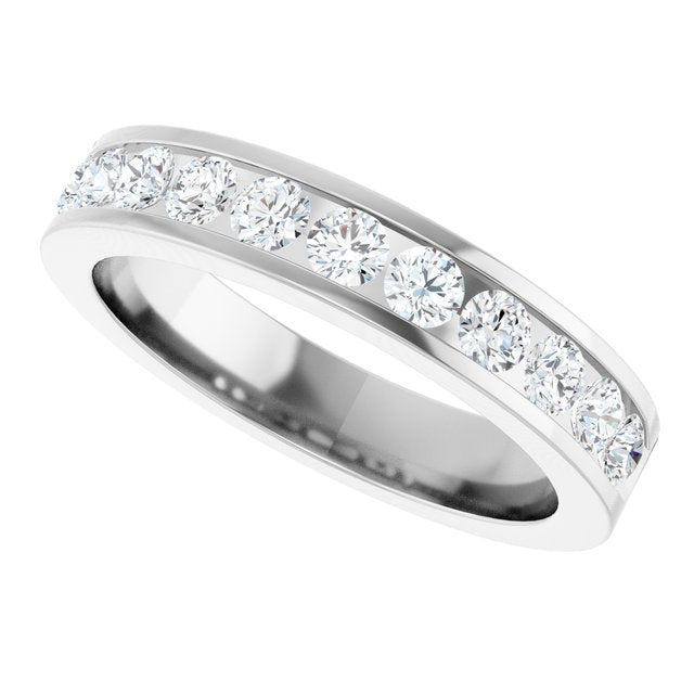 3/4 CTW Natural Diamond Anniversary Band, 4.2 mm