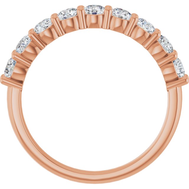 9/10 CTW Lab-Grown Diamond Anniversary Band, 2.9 mm