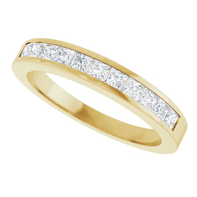 1/2 CTW Natural Diamond Anniversary Band, 3.5 mm