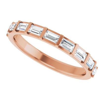 5/8 CTW Natural Diamond Anniversary Band, 2.7 mm