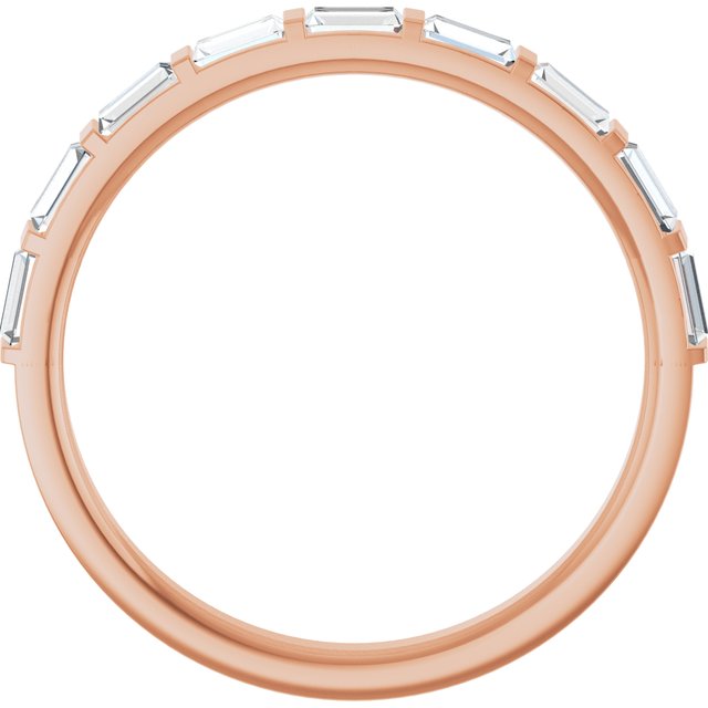 5/8 CTW Natural Diamond Anniversary Band, 2.7 mm