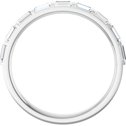 5/8 CTW Natural Diamond Anniversary Band, 2.7 mm