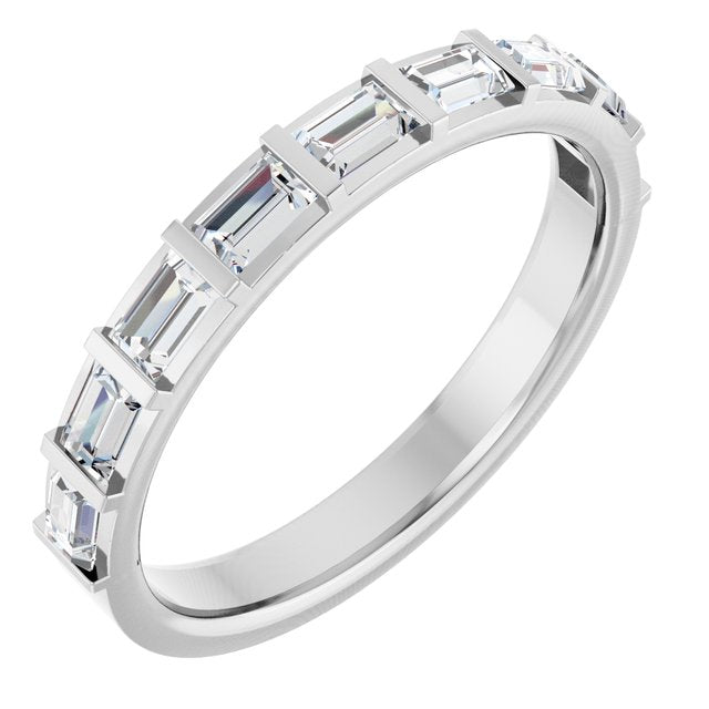 5/8 CTW Natural Diamond Anniversary Band, 2.7 mm