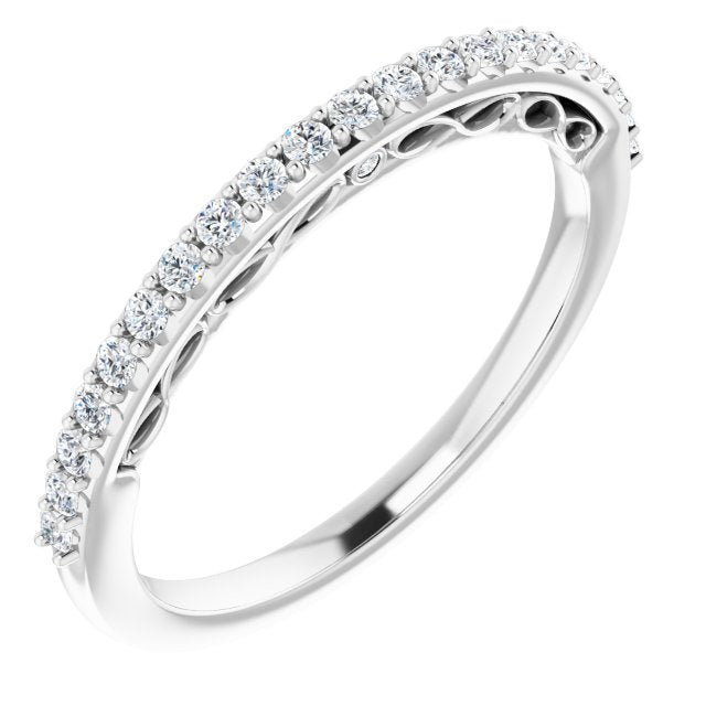 1/5 CTW Natural Diamond Matching Band, 1.8 mm