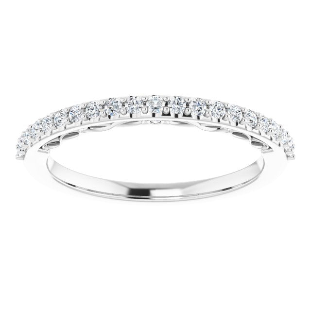 1/5 CTW Natural Diamond Matching Band, 1.8 mm