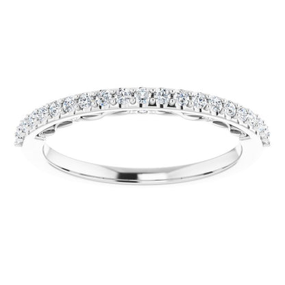 1/5 CTW Natural Diamond Matching Band, 1.8 mm