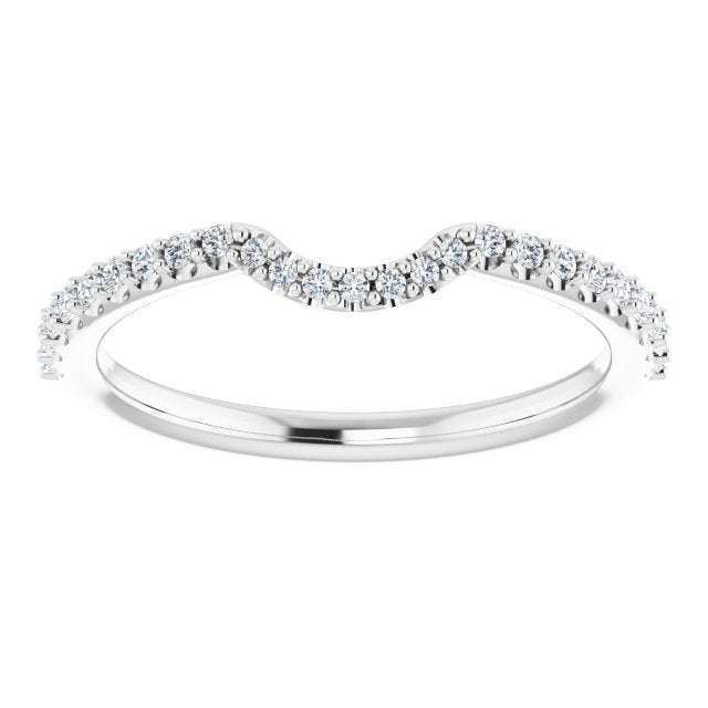 1/5 CTW Natural Diamond Matching Band, 1.5 mm