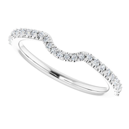 1/5 CTW Natural Diamond Matching Band, 1.5 mm