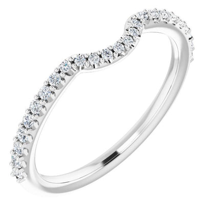 1/5 CTW Natural Diamond Matching Band, 1.5 mm