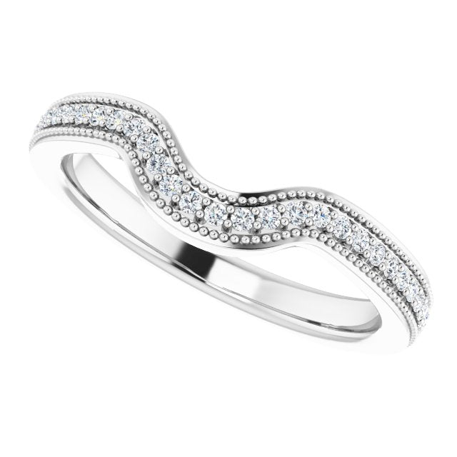 1/5 CTW Natural Diamond Band, 2.8 mm