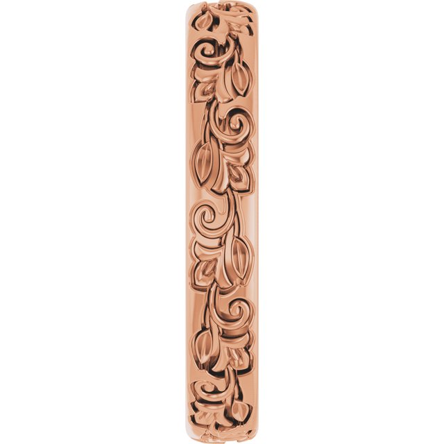 Floral Half Round Band