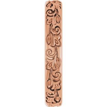 Floral Half Round Band
