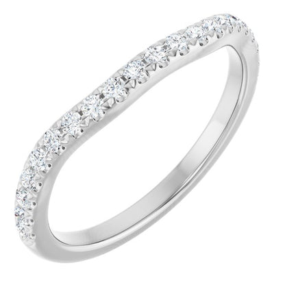 1/4 CTW Natural Diamond Matching Band, 1.9 mm