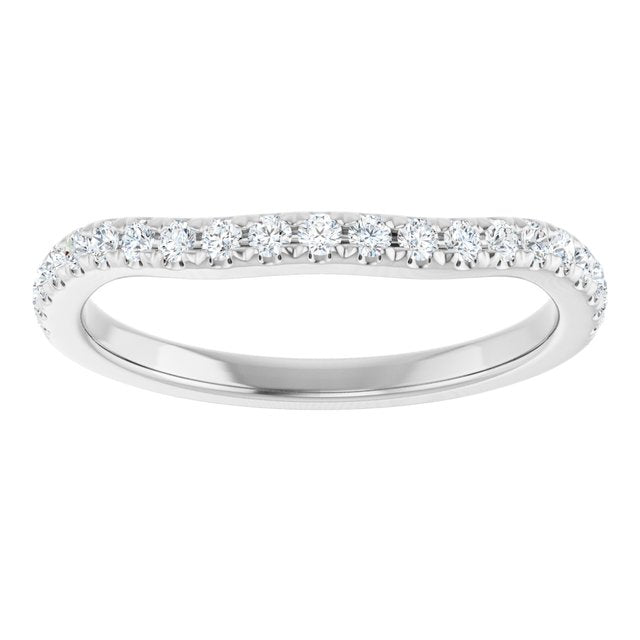1/4 CTW Natural Diamond Matching Band, 1.9 mm