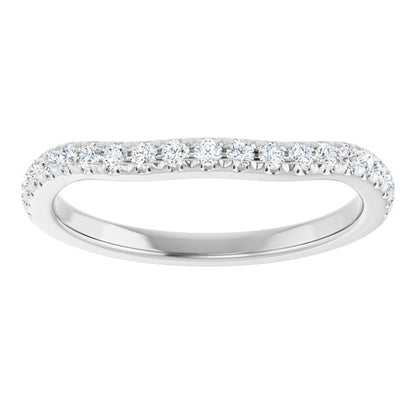 1/4 CTW Natural Diamond Matching Band, 1.9 mm