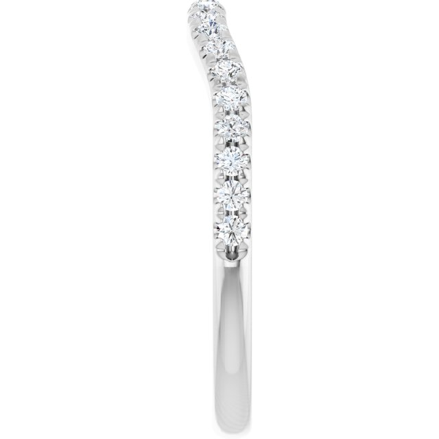 1/4 CTW Natural Diamond Matching Band, 1.9 mm