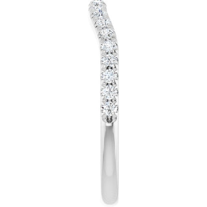 1/4 CTW Natural Diamond Matching Band, 1.9 mm