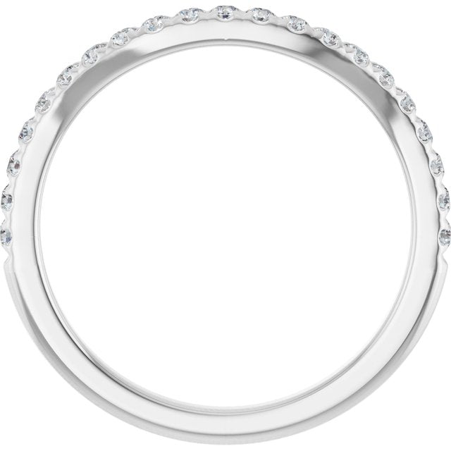 1/4 CTW Natural Diamond Matching Band, 1.9 mm