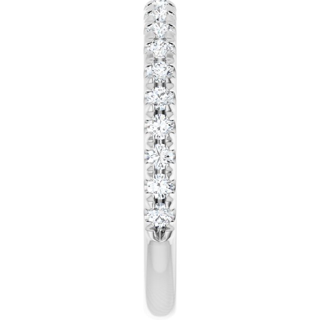 3/8 CTW Natural Diamond Matching Band, 2.1 mm