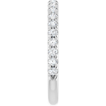 3/8 CTW Natural Diamond Matching Band, 2.1 mm