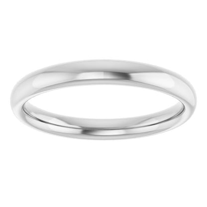 Wedding Band, 2.7 mm
