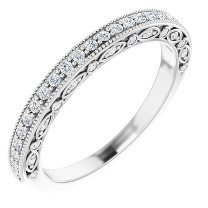 1/3 CTW Natural Diamond Matching Band, 2.6 mm