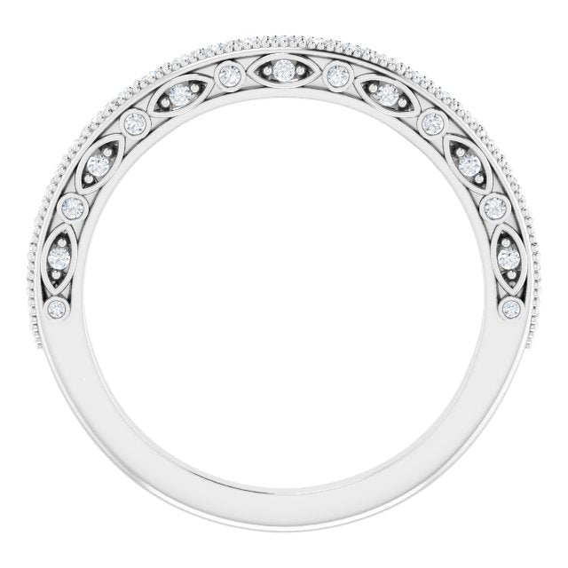 1/3 CTW Natural Diamond Matching Band, 2.6 mm