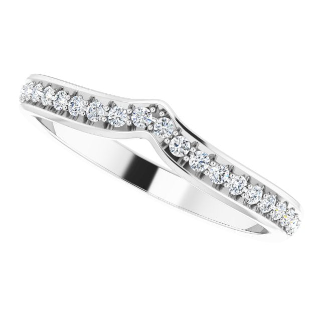 1/5 CTW Natural Diamond Matching Band, 2.55 mm