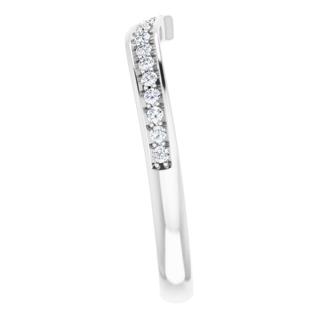 1/5 CTW Natural Diamond Matching Band, 2.55 mm