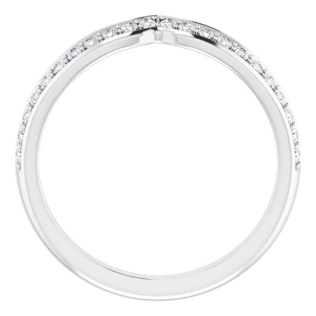1/5 CTW Natural Diamond Matching Band, 2.55 mm