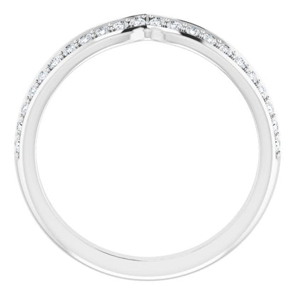 1/5 CTW Natural Diamond Matching Band, 2.55 mm