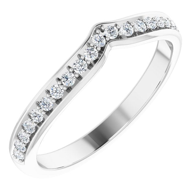 1/5 CTW Natural Diamond Matching Band, 2.55 mm