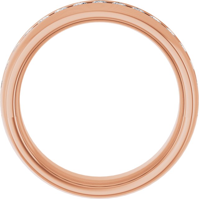 1/2 CTW Natural Diamond Band, 6.46 mm