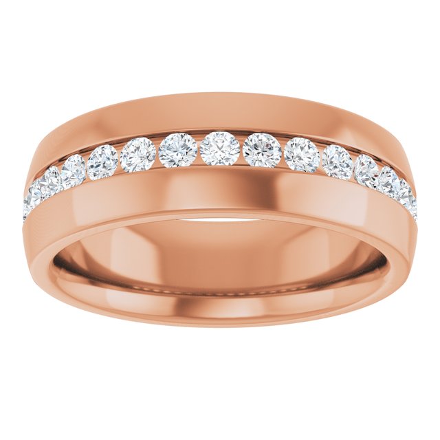 1/2 CTW Natural Diamond Band, 6.46 mm