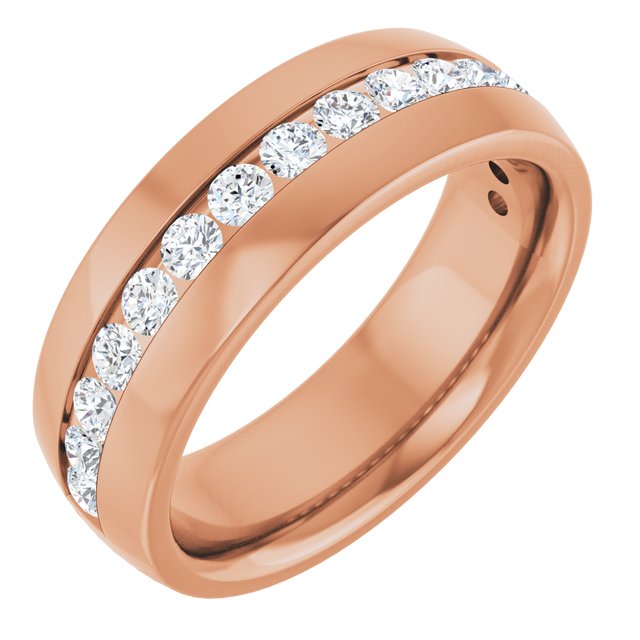 1 CTW Lab-Grown Diamond Band, 7.2 mm