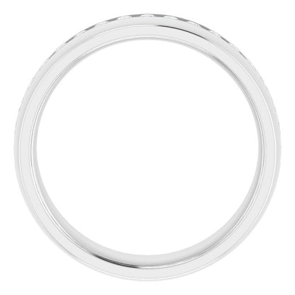 1/2 CTW Natural Diamond Band, 6.46 mm