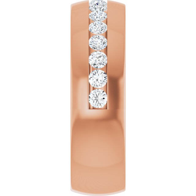 1 CTW Lab-Grown Diamond Band, 7.2 mm