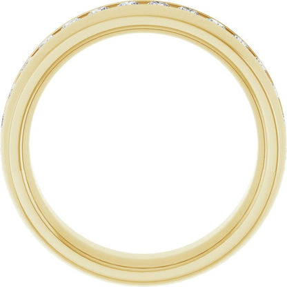 1 CTW Lab-Grown Diamond Band, 7.2 mm