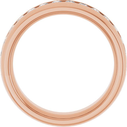 1 CTW Lab-Grown Diamond Band, 7.2 mm