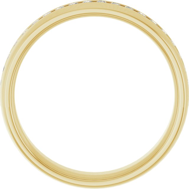 3/8 CTW Lab-Grown Diamond Band, 6 mm