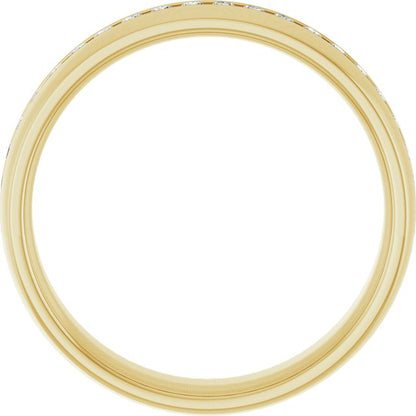 3/8 CTW Lab-Grown Diamond Band, 6 mm