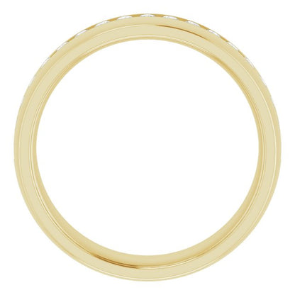 1/2 CTW Lab-Grown Diamond Band, 6.4 mm