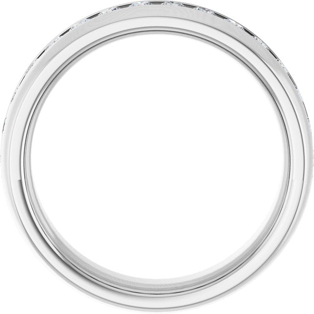1 CTW Lab-Grown Diamond Band, 7.2 mm