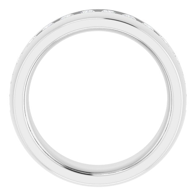 1 3/8 CTW Natural Diamond Band, 8 mm