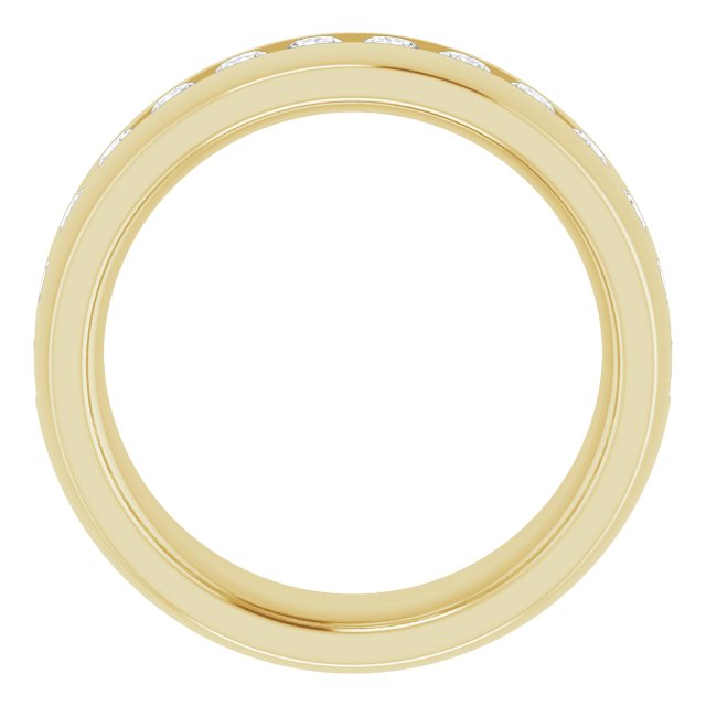 1 3/8 CTW Natural Diamond Band, 8 mm