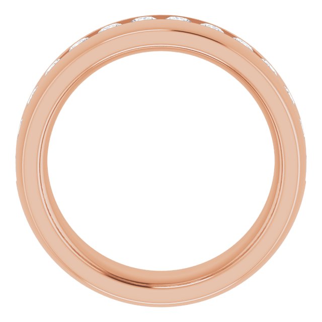 1 3/8 CTW Natural Diamond Band, 8 mm