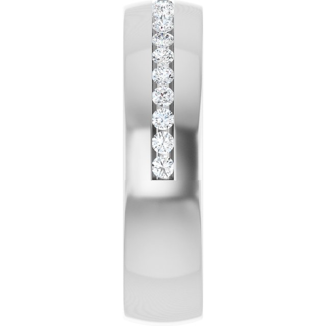 3/8 CTW Lab-Grown Diamond Band, 6 mm