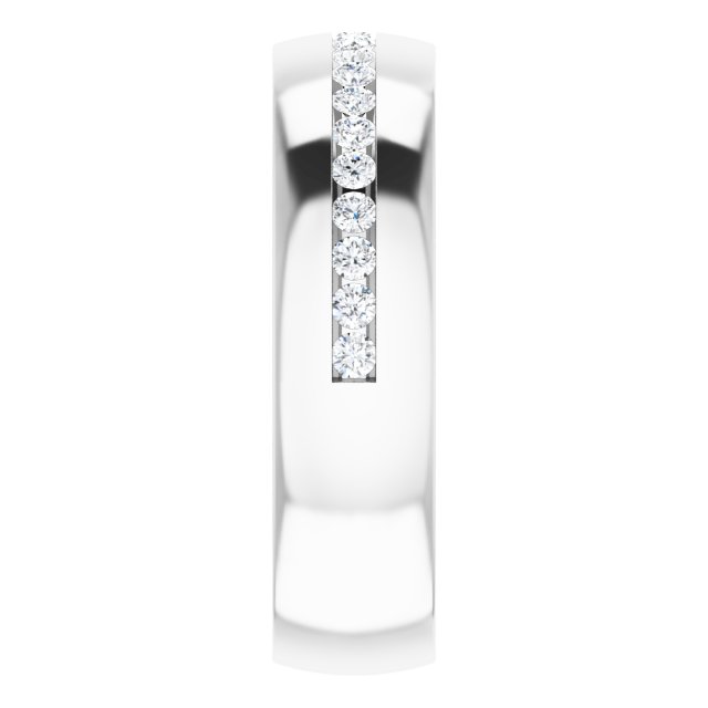 3/8 CTW Lab-Grown Diamond Band, 6 mm
