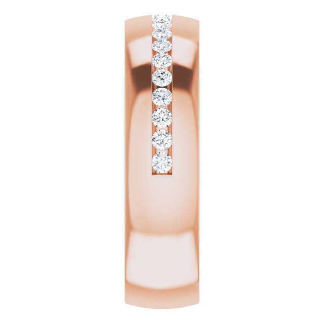 3/8 CTW Lab-Grown Diamond Band, 6 mm