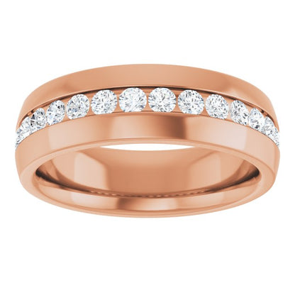 1 CTW Lab-Grown Diamond Band, 7.2 mm